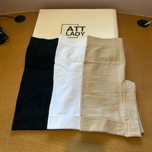 Pack of 3 Seamless, Cooling, Anti-Chafing Slip Shorts